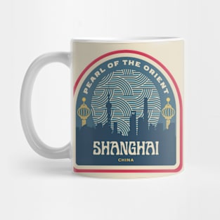 Vintage Shanghai Print Mug